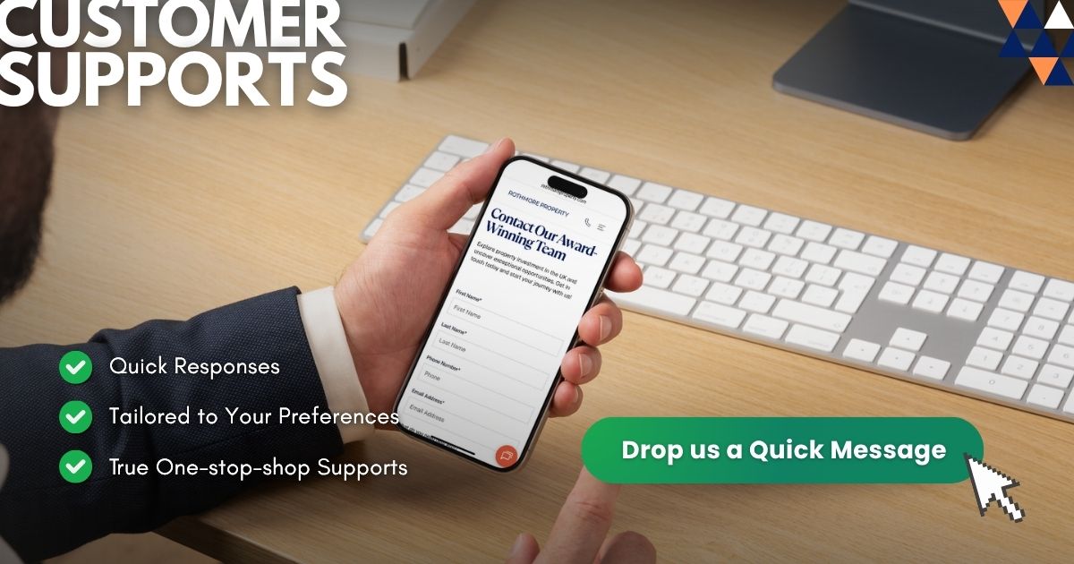 WhatsApp rothmore team for a full one-stop-shop supports.